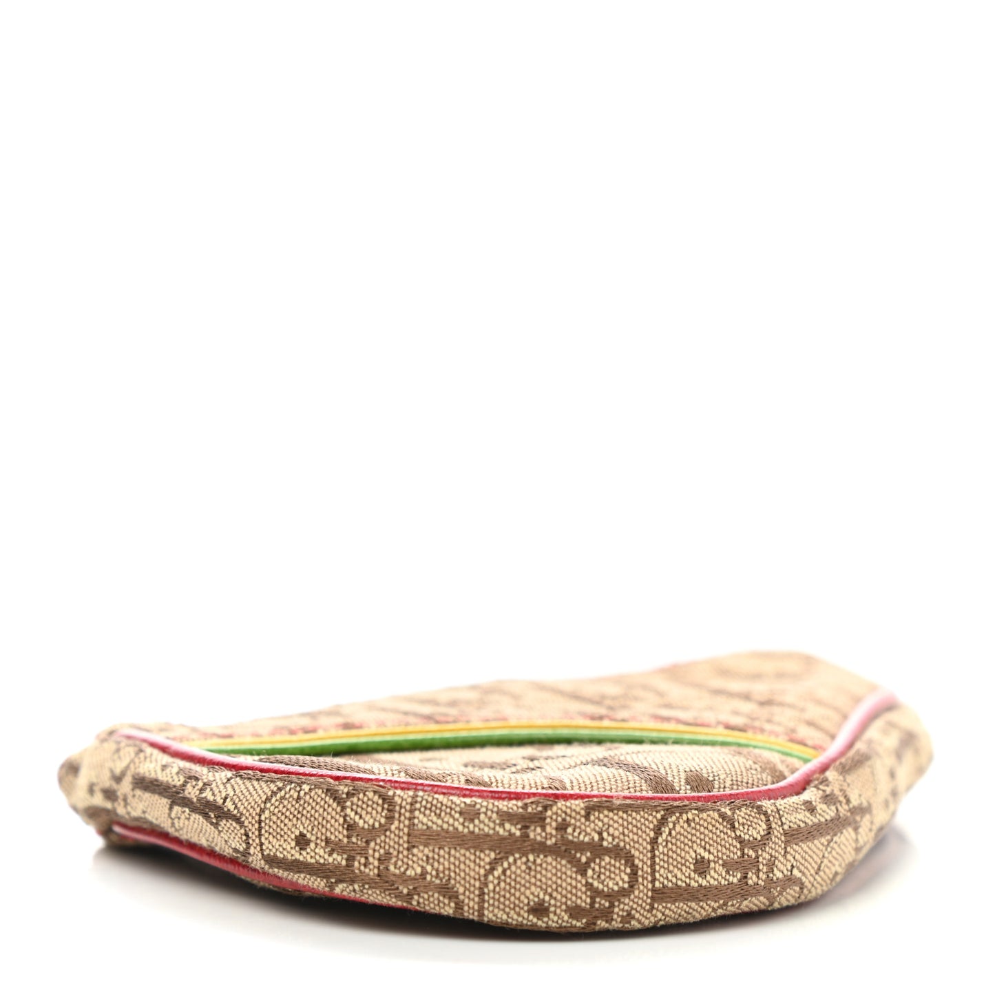 Monogram Rasta Saddle Coin Purse Beige
