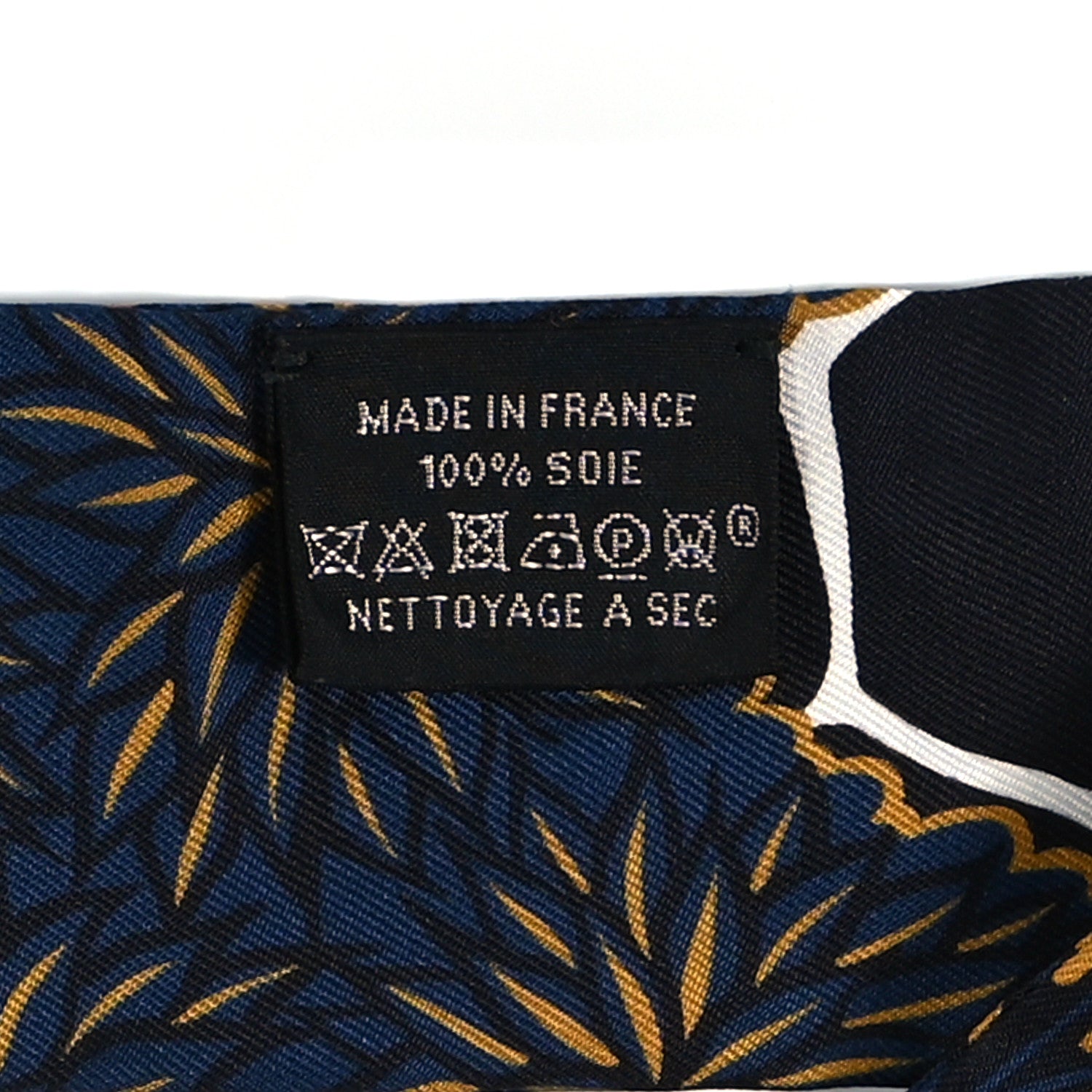 Hermes Silk Three Graces Twilly Black Gold Taupe 7 of 15