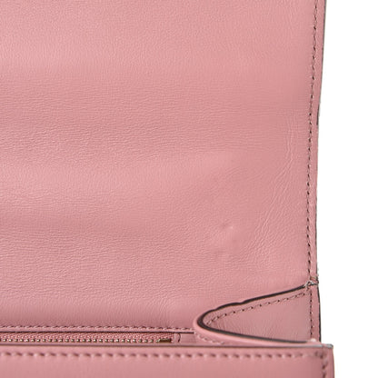 Gucci Moon Calfskin Medium Padlock Shoulder Bag Carmine Rose 9 of 10