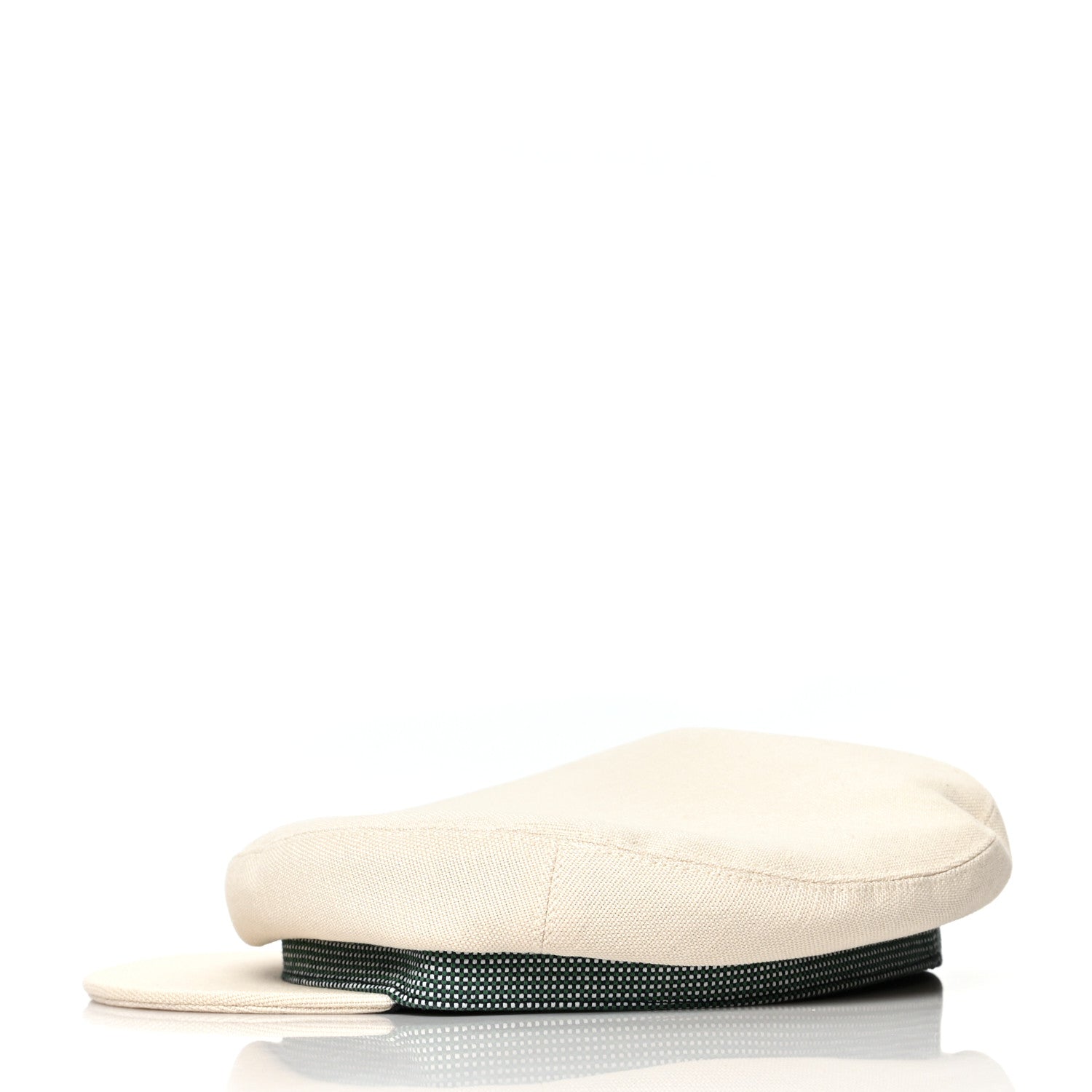Hermes Toile De Chanvre Cavale Pop Hat 57 Ecru Marine 4 of 6