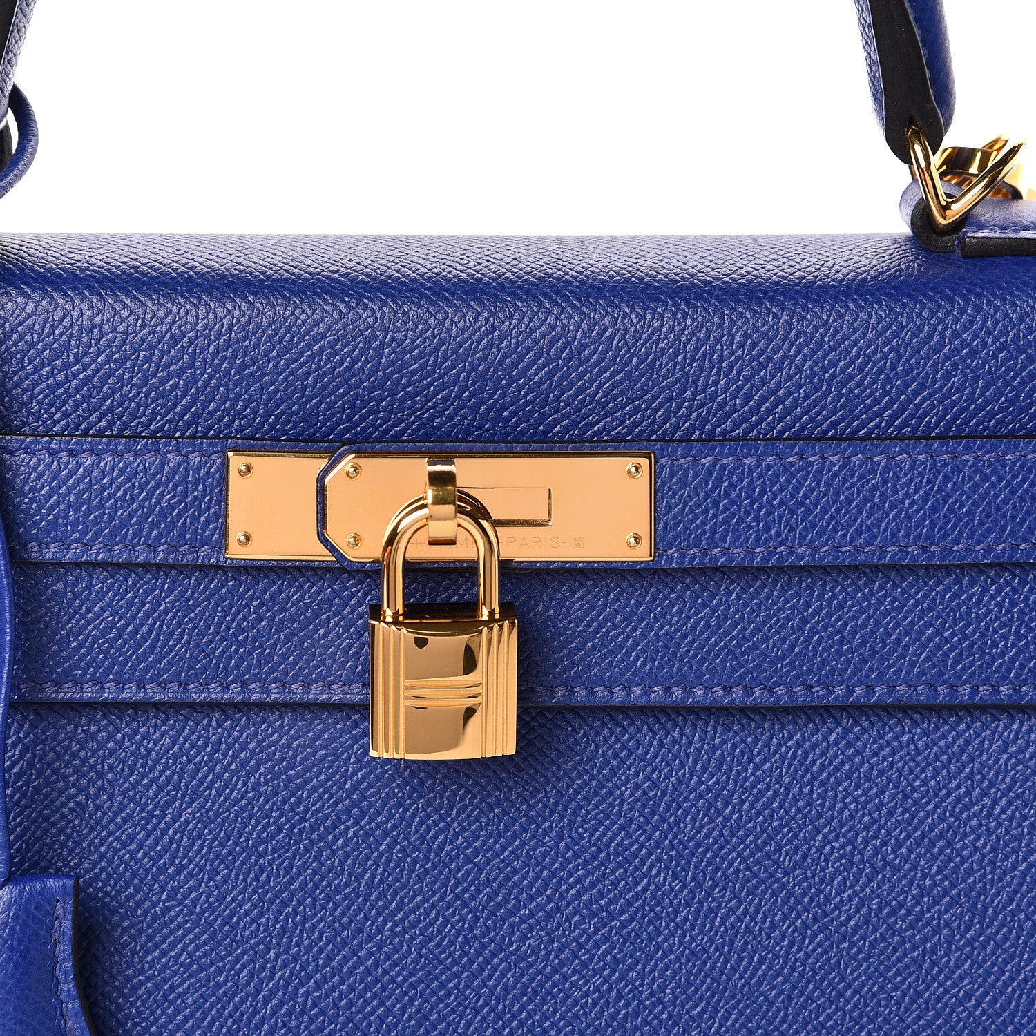 Hermes Epsom Kelly Sellier 28 Bleu Electrique 35 of 37