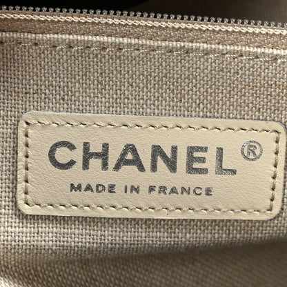 Chanel Mixed Fibers Medium Deauville Tote Black 7 of 12