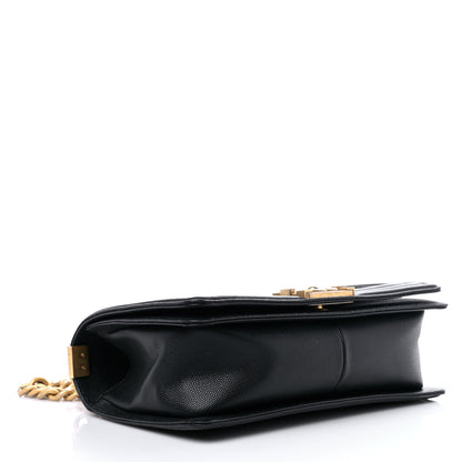 Chanel Caviar Quilted Medium Boy Flap Black 4 of 15