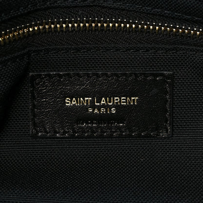 Saint Laurent Raffia Monogram Medium Jamie Black 6 of 7