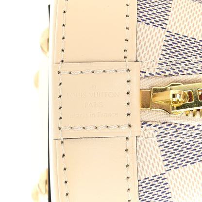 Louis Vuitton Damier Azur Braided Alma BB 6 of 9