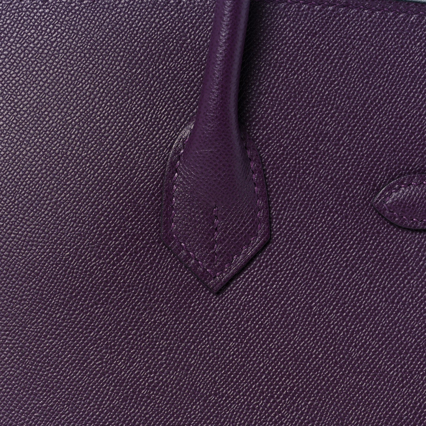 Madame Calfskin Birkin Sellier 25 Cassis