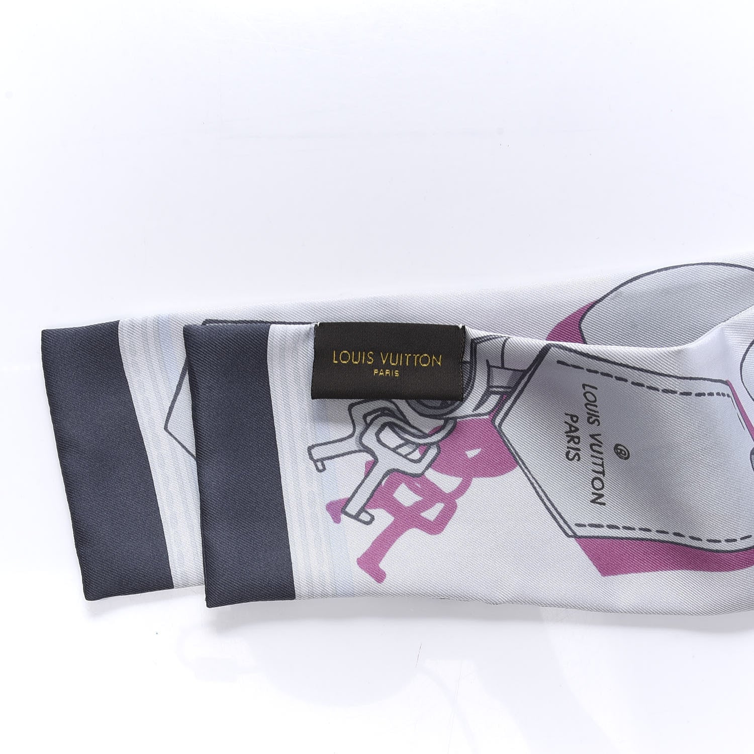 Louis Vuitton Silk Handle Me Bandeau 4 of 5