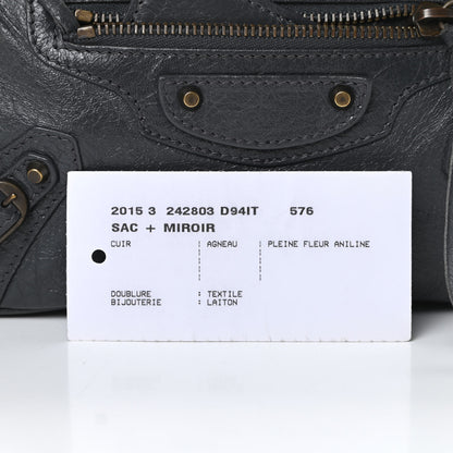 Balenciaga Agneau Classic Hardware Hip Gris Fossile 15 of 15