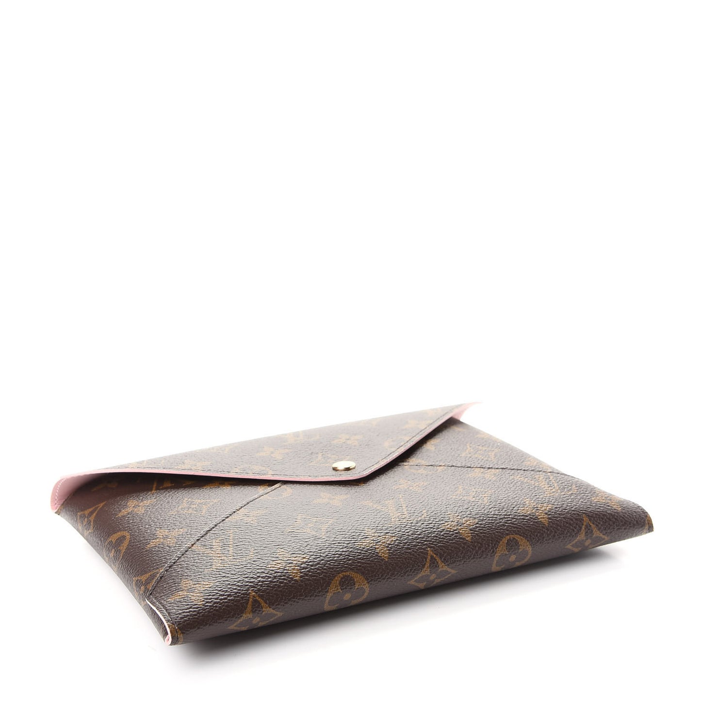 Monogram Large Kirigami Pochette Insert Rose Ballerine