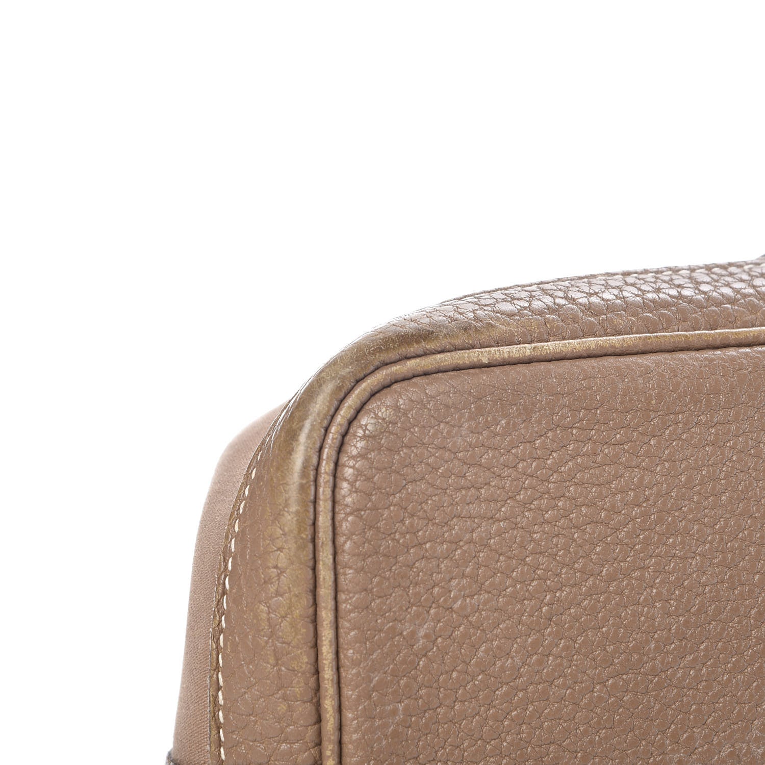 Hermes Toile Buffle Garden Party 36 MM Tote Etoupe 19 of 27