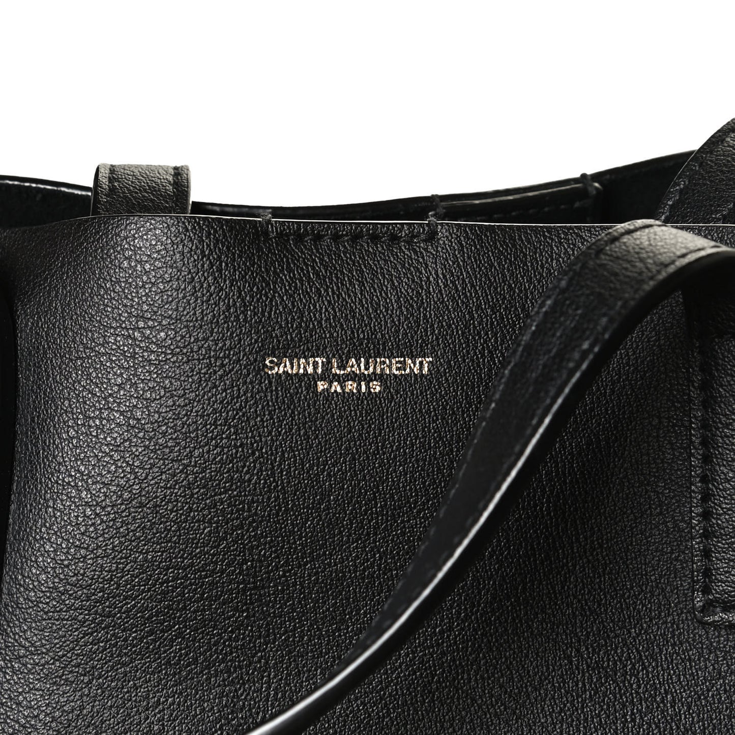 Calfskin Toy Shopping Tote Black