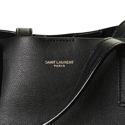Saint Laurent Calfskin Toy Shopping Tote Black 8 of 15