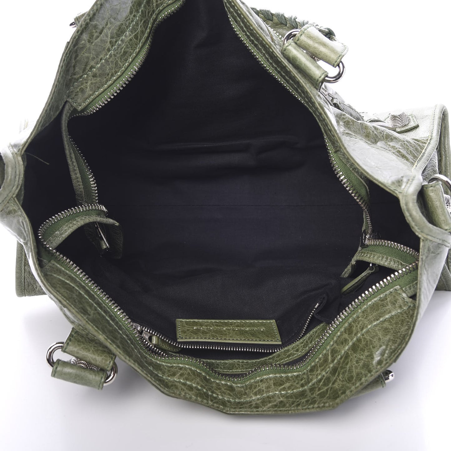 Agneau Giant 21 Silver Hardware Part Time Vert Militaire
