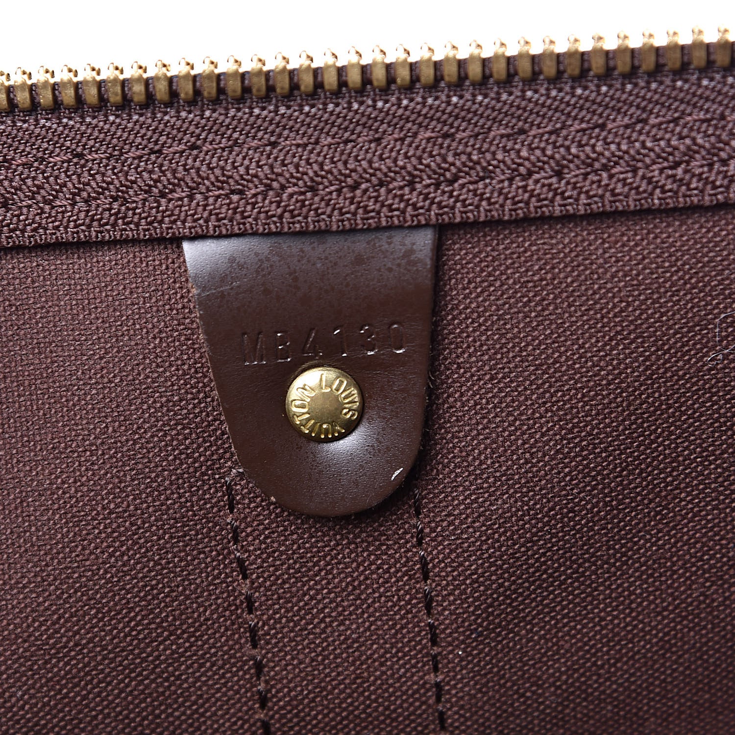 Louis Vuitton Damier Ebene Keepall Bandouliere 55 7 of 10