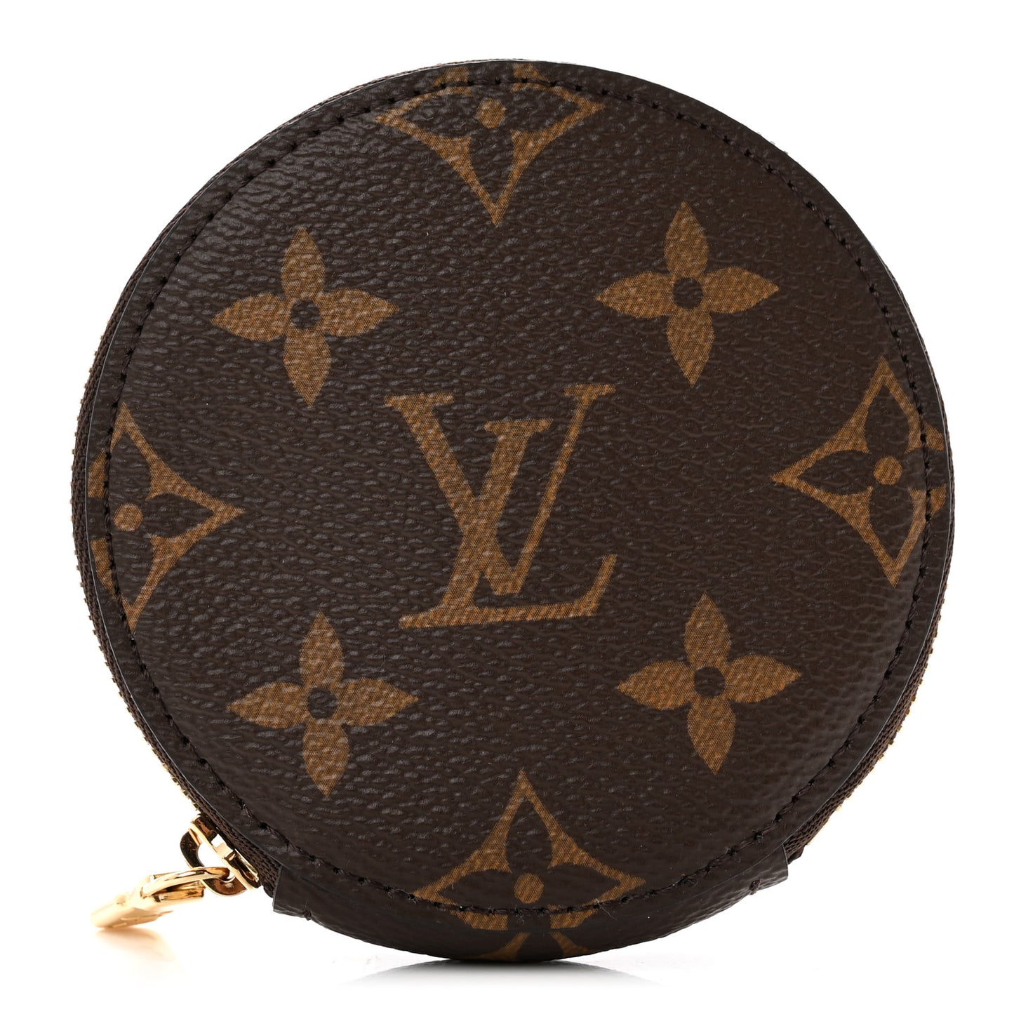 Monogram Round Coin Purse