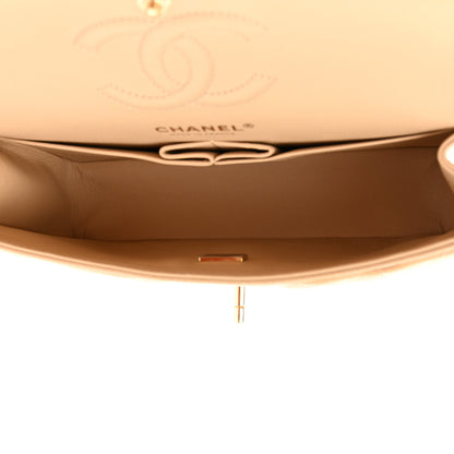 Chanel Caviar Quilted Small Double Flap Beige 5 of 13