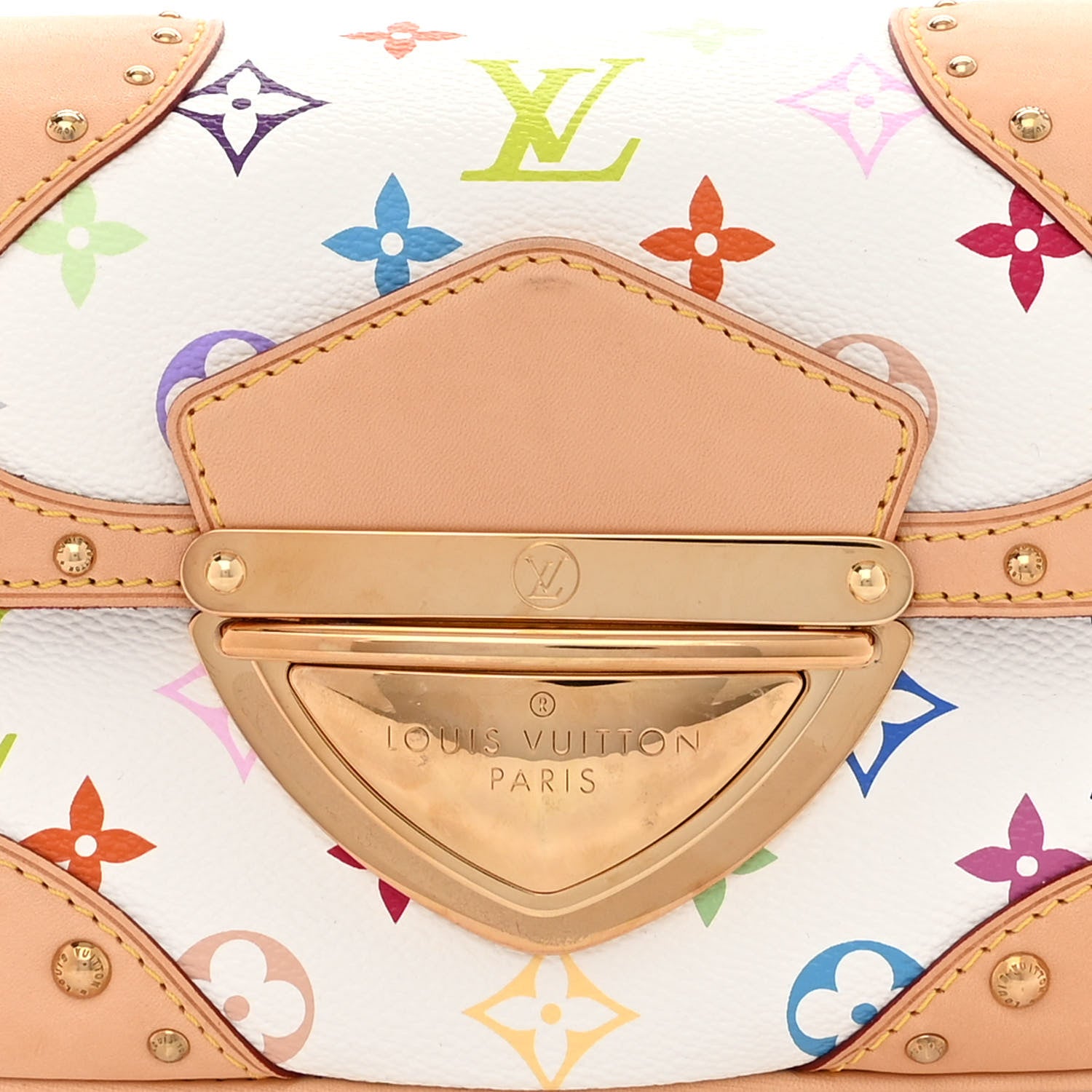 Louis Vuitton Monogram Multicolor Marilyn White 8 of 15