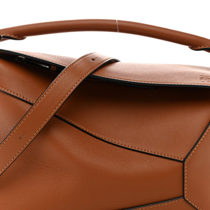 Loewe Calfskin Small Puzzle Edge Bag Tan 8 of 12