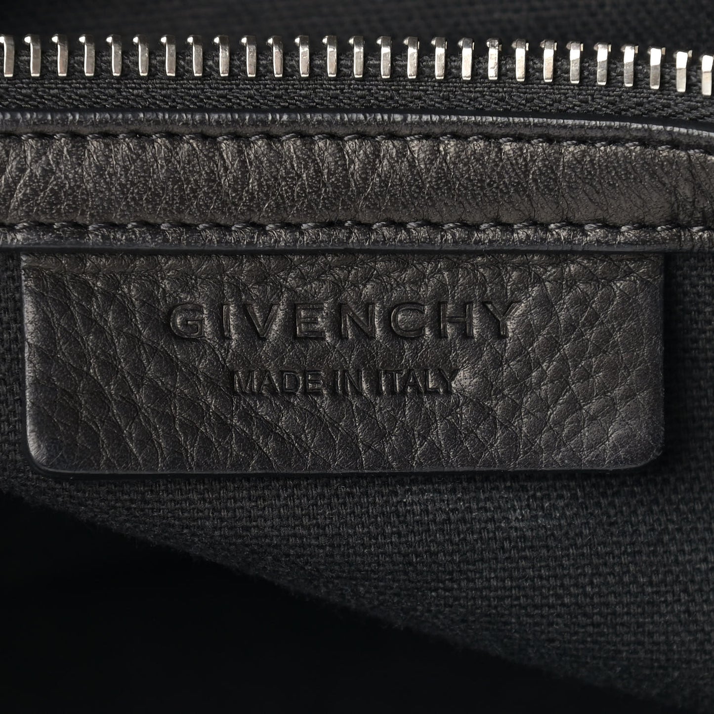 Waxy Grained Calfskin Medium Pandora Pure Flap Bag Black