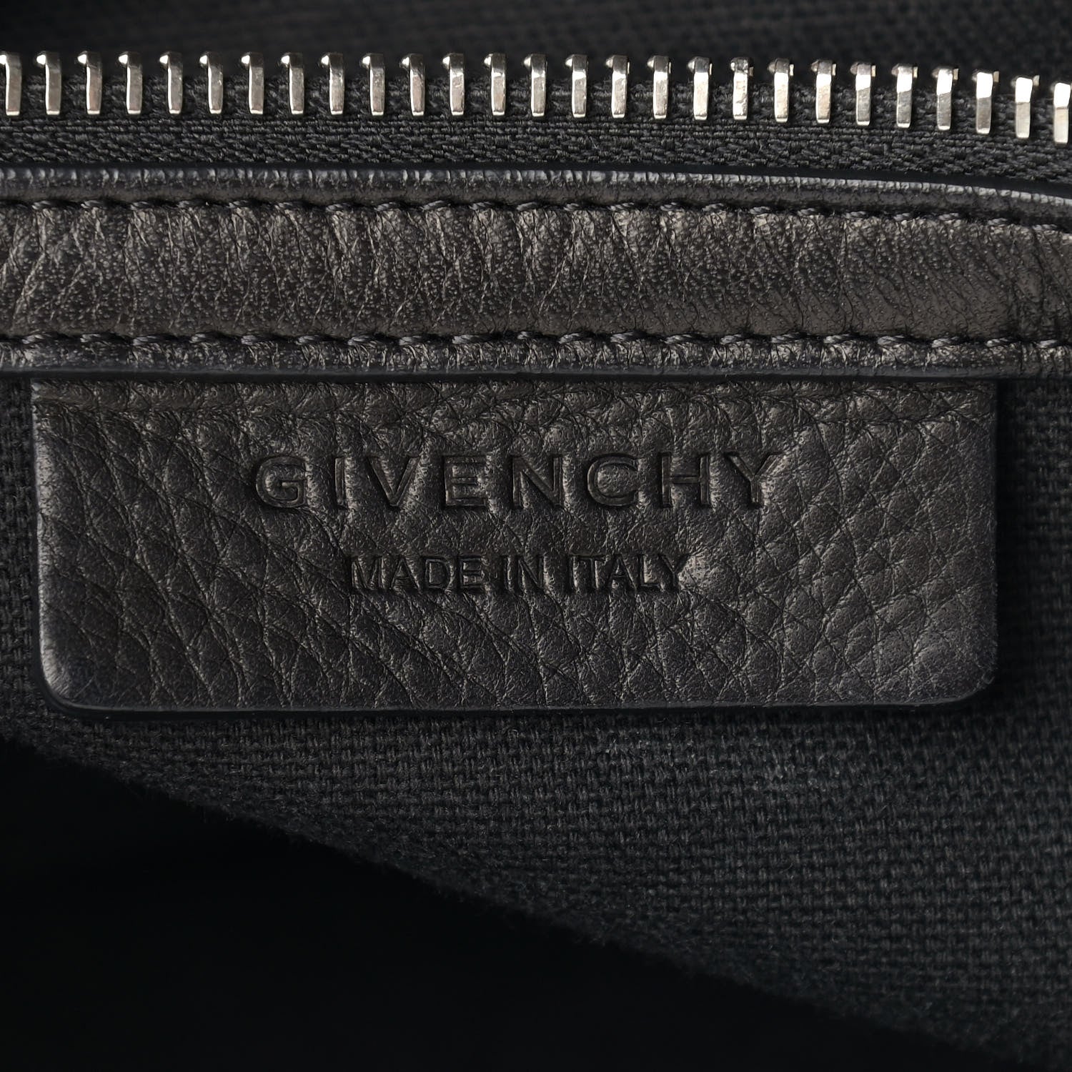 Givenchy Waxy Grained Calfskin Medium Pandora Pure Flap Bag Black 6 of 13