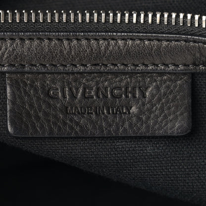 Givenchy Waxy Grained Calfskin Medium Pandora Pure Flap Bag Black 6 of 13