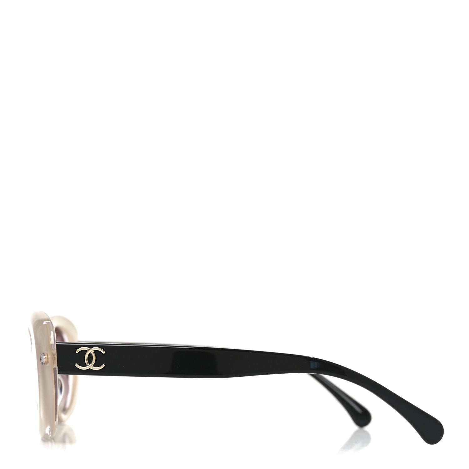 Chanel Acetate Oval Sunglasses 71731A Ivory Pink 3 of 6