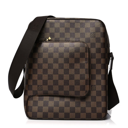 Louis Vuitton Damier Ebene Olav MM Messenger Bag 1 of 11
