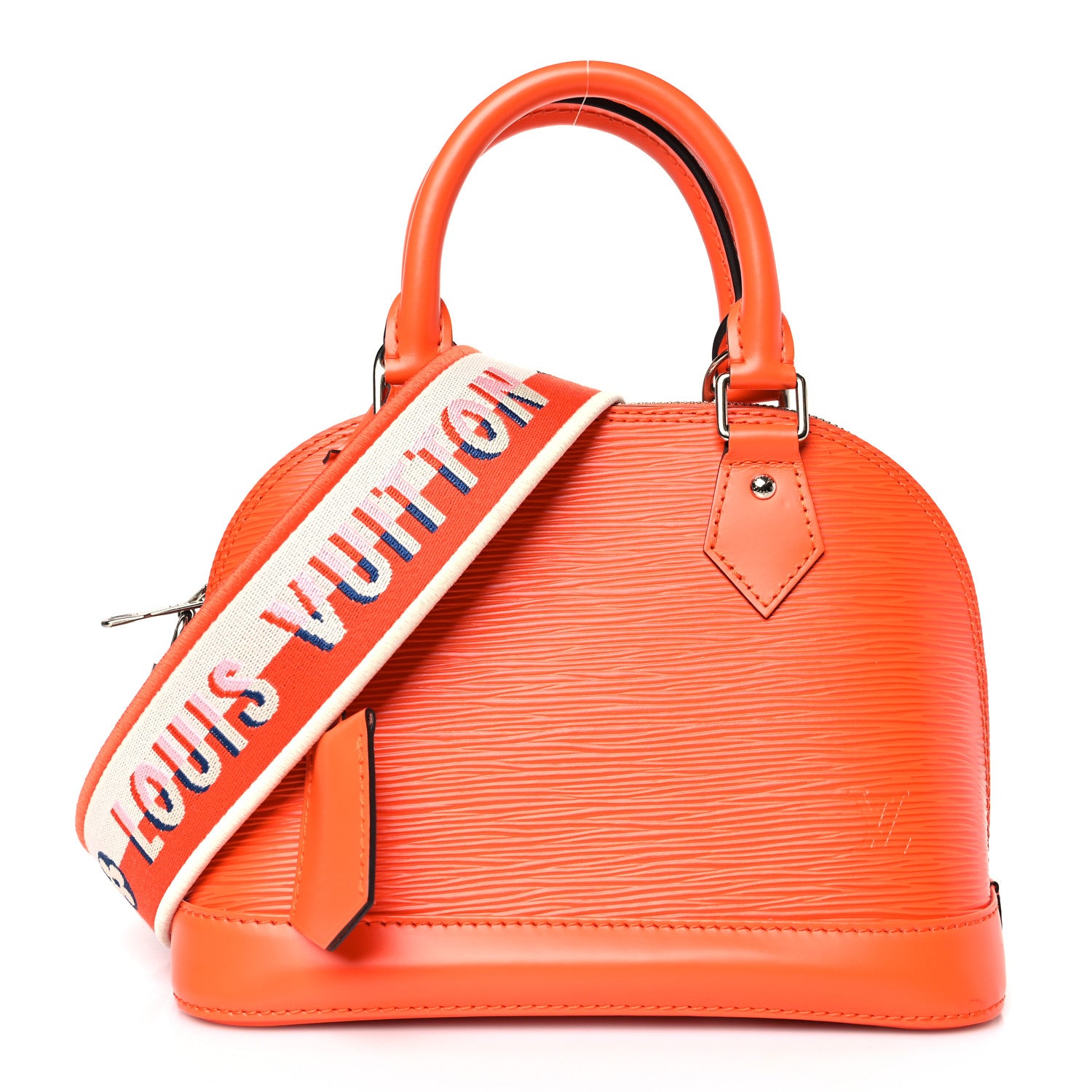 Louis Vuitton Epi Jacquard Alma BB Orange 1 of 8