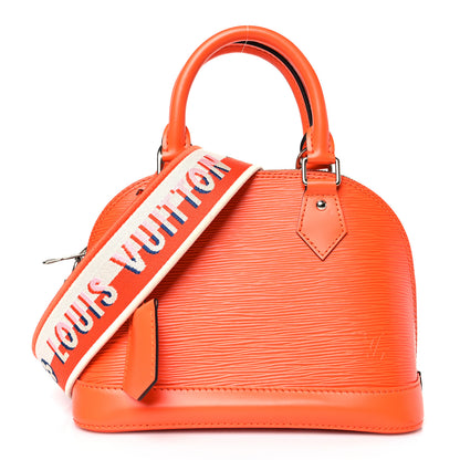 Louis Vuitton Epi Jacquard Alma BB Orange 1 of 8