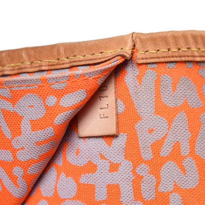 Louis Vuitton Monogram Graffiti Neverfull GM Orange 7 of 9