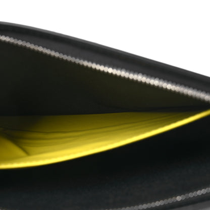 Louis Vuitton Damier Graphite Pochette Voyage MM Yellow 6 of 9