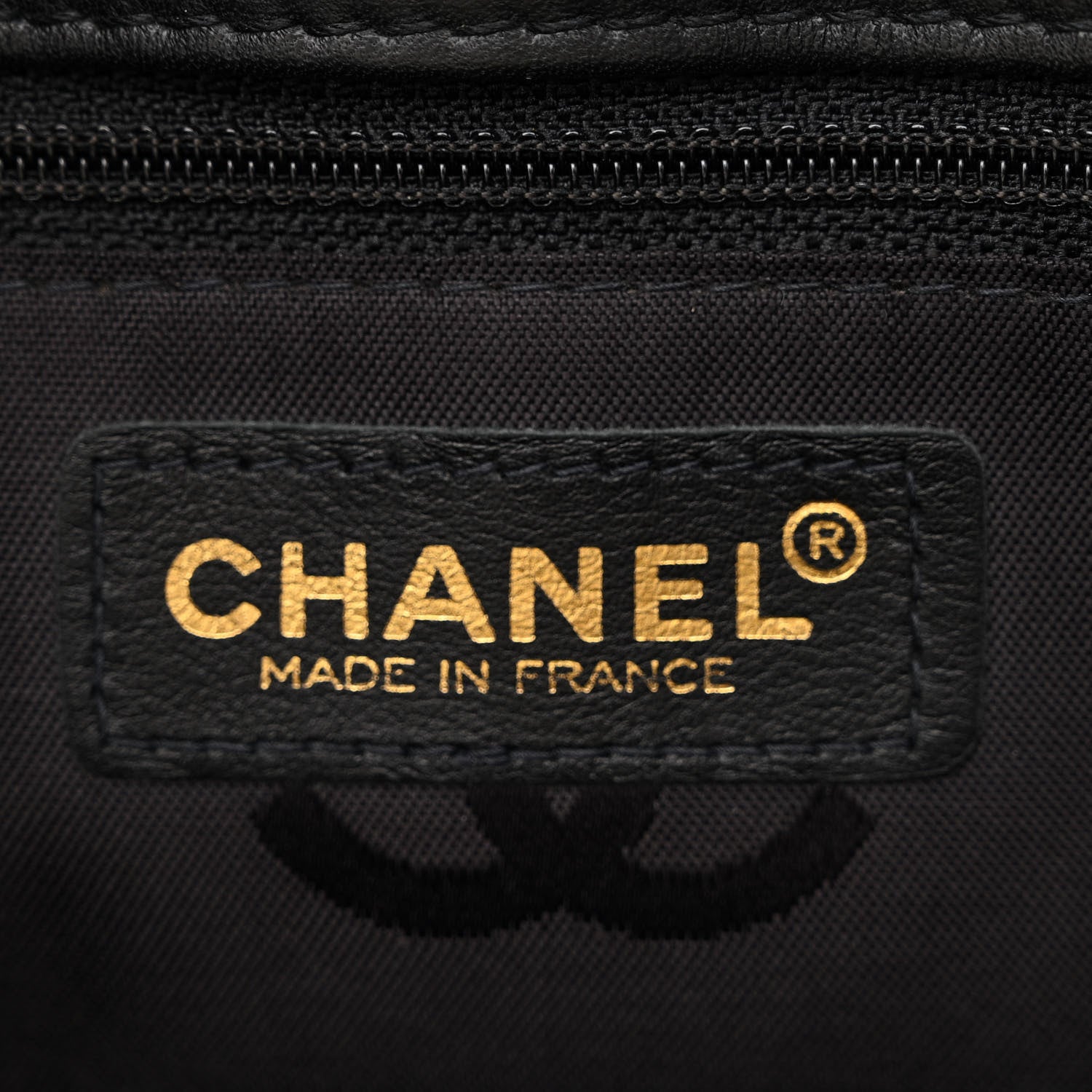 Chanel Calfskin Wild Stitch Tote Black 6 of 13