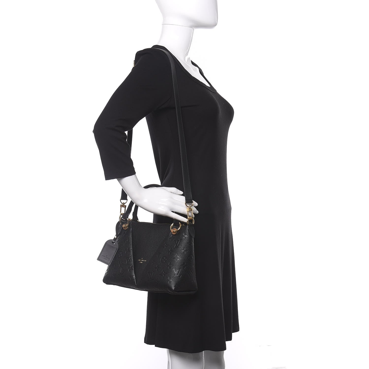 Louis Vuitton Empreinte V Tote BB Black 2 of 9