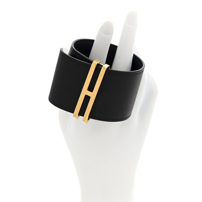 Hermes Swift Elan Cuff Bracelet T2 Black 2 of 5
