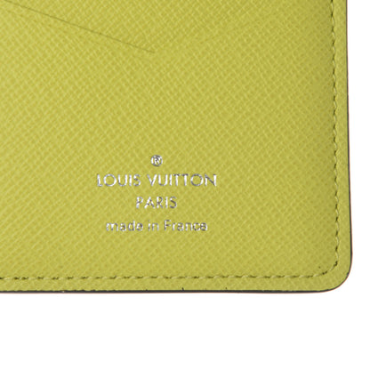 Louis Vuitton Monogram Taiga Pocket Organizer Yellow 6 of 7