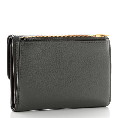 Mulberry Classic Grain Small Darley Wallet Charcoal 3 of 9