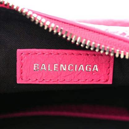 Balenciaga Agneau Arena Le Cagole Shoulder Bag XS Hot Pink 5 of 9