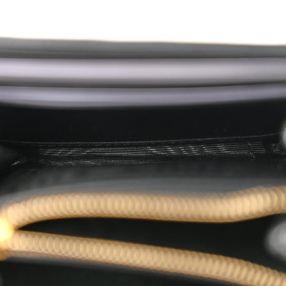 Gucci Roxy Calfskin Medium Blondie Chain Wallet Black 6 of 12