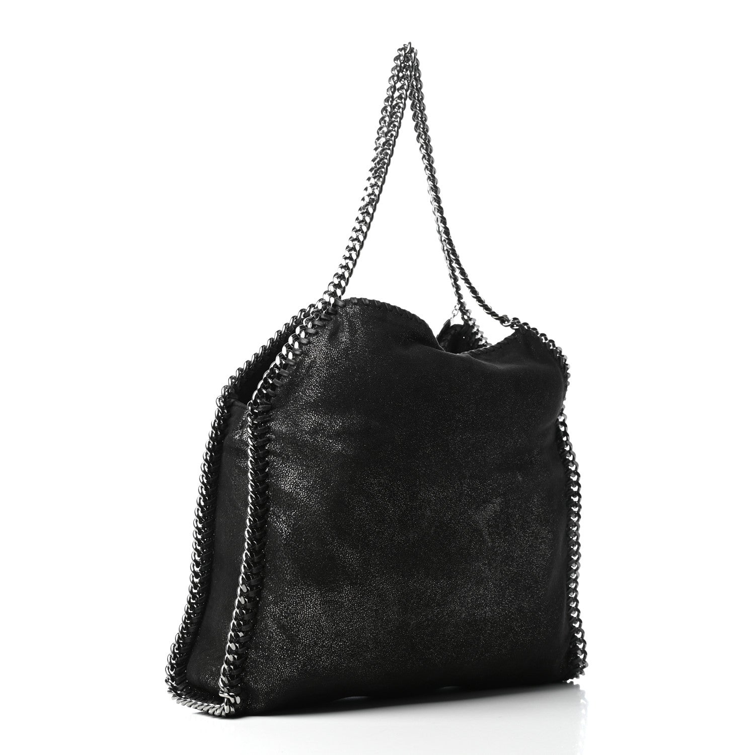 Stella McCartney Shaggy Deer Small Falabella Tote Black 3 of 10