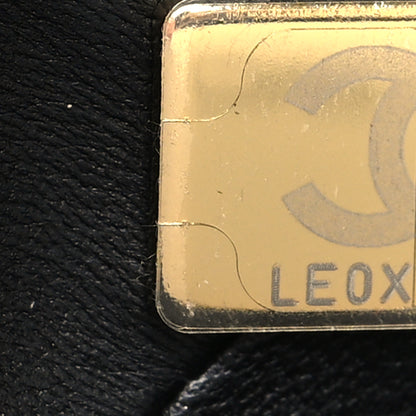 Chanel Resin Plexi CC Round Camellia Minaudiere Clutch Black White 8 of 12