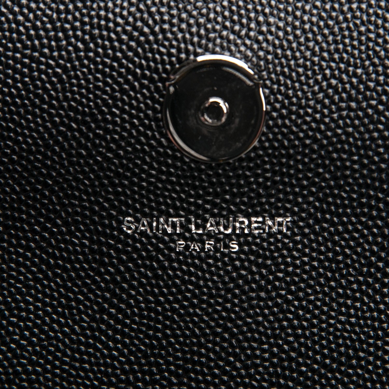 Saint Laurent Grain De Poudre Small Monogram Kate Satchel Black 6 of 7