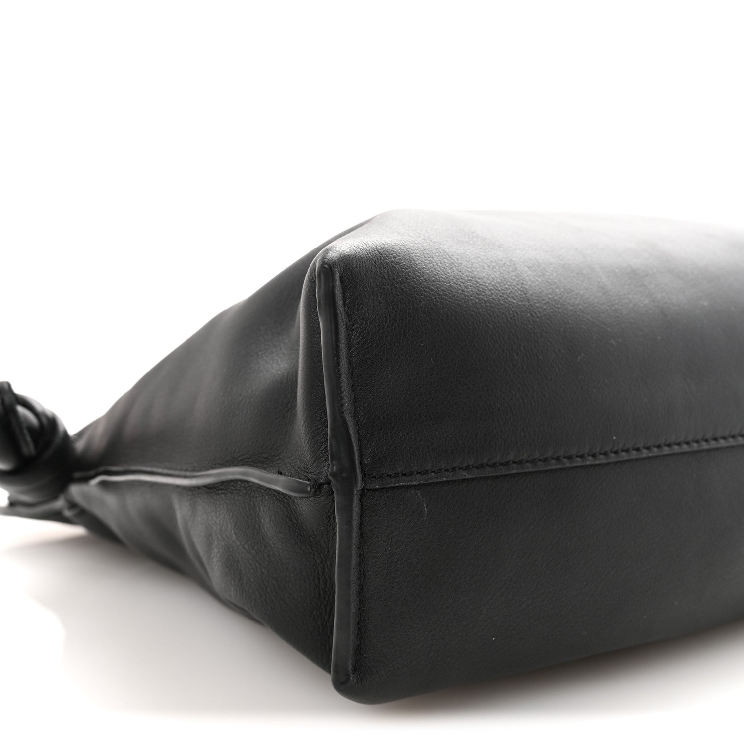 Loewe Nappa Medium Flamenco Knot Bag Black 8 of 9