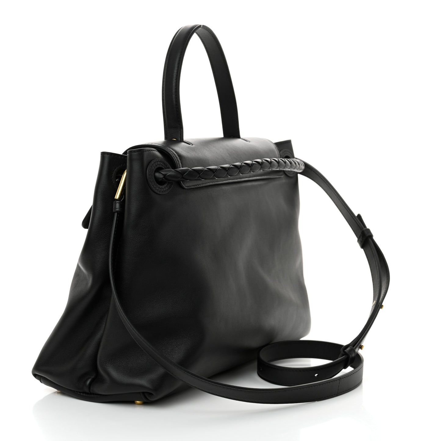 Silky Calfskin Medium Ciao Ciao Black