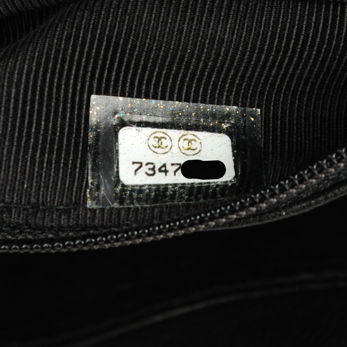 Caviar Quilted Camera Bag Black
