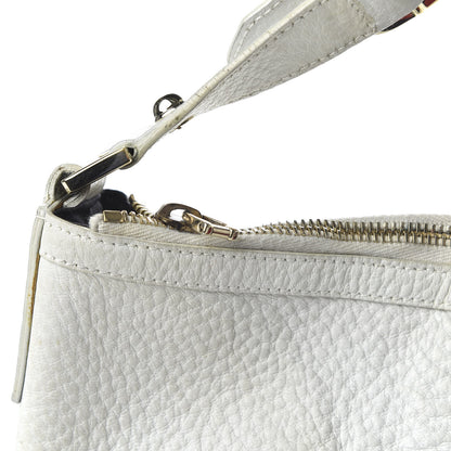 Gucci Calfskin Web Blondie Hobo White 12 of 12