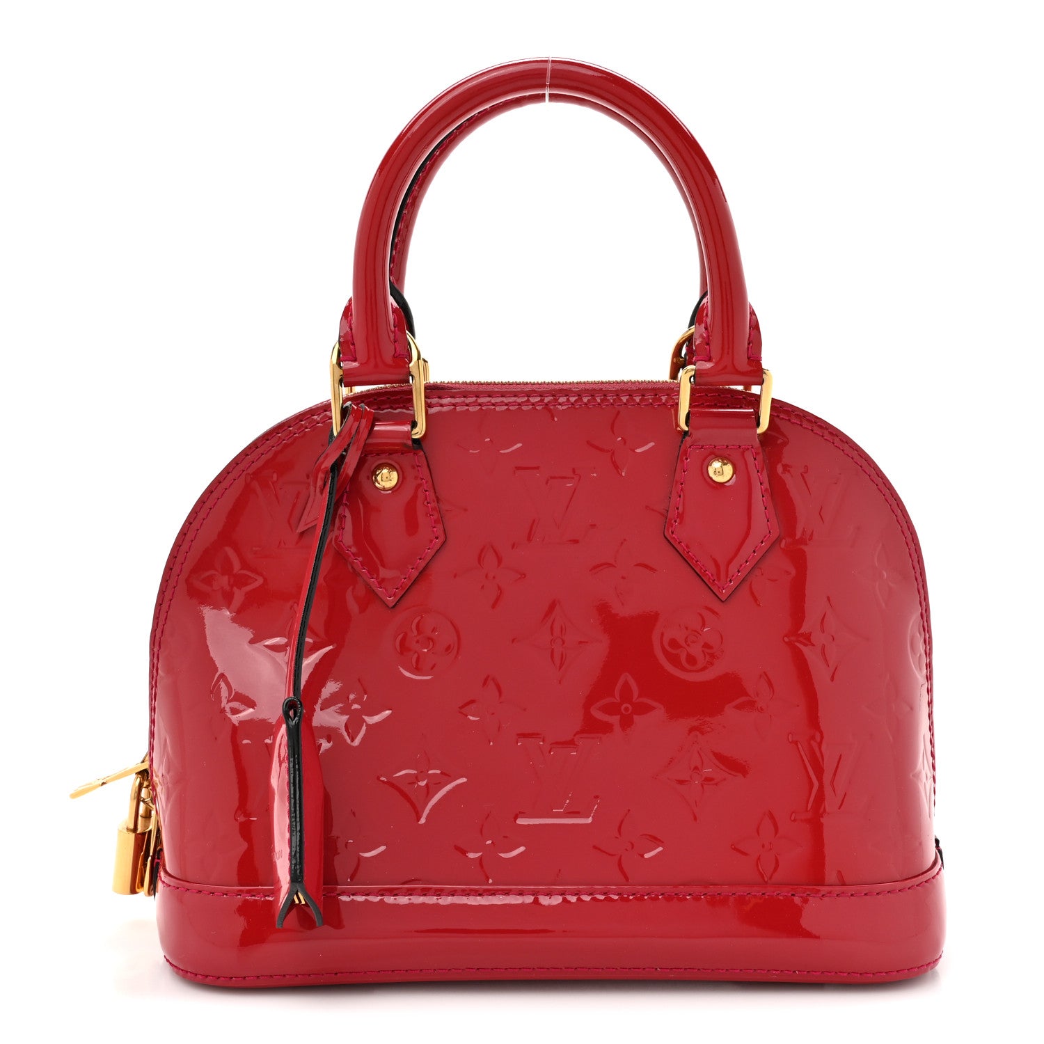 Louis Vuitton Vernis Alma BB Rose Indien 1 of 12