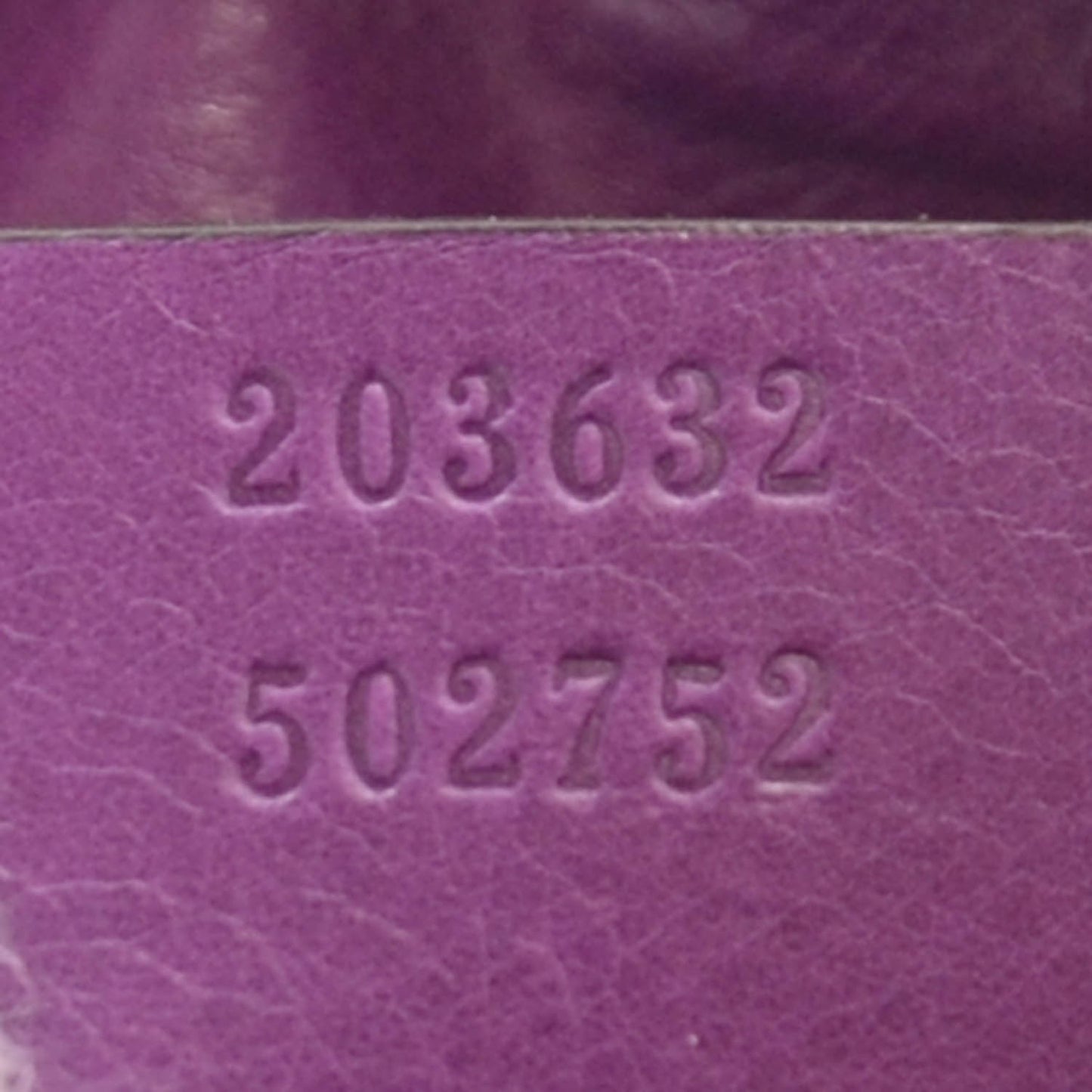 Leather Hysteria Clutch Purple