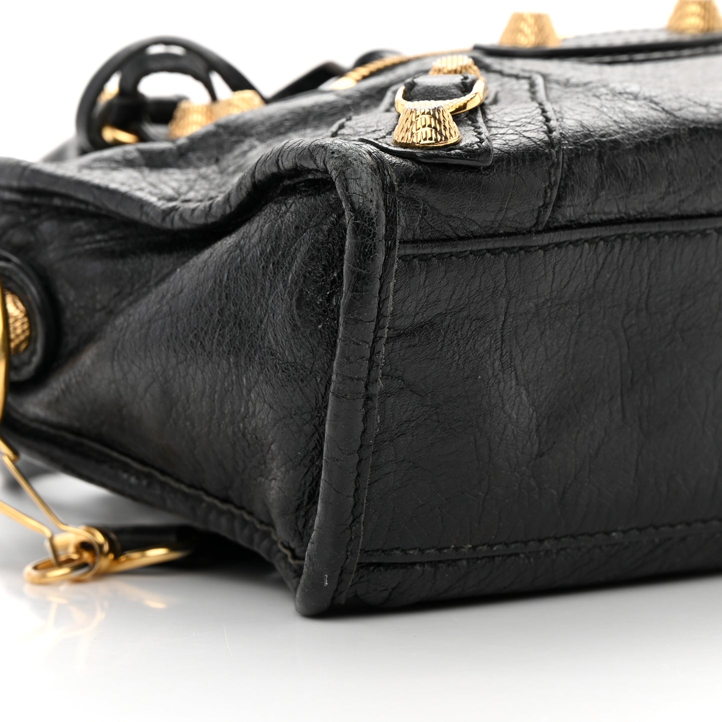 Agneau Giant 12 Gold Hardware Mini City Black