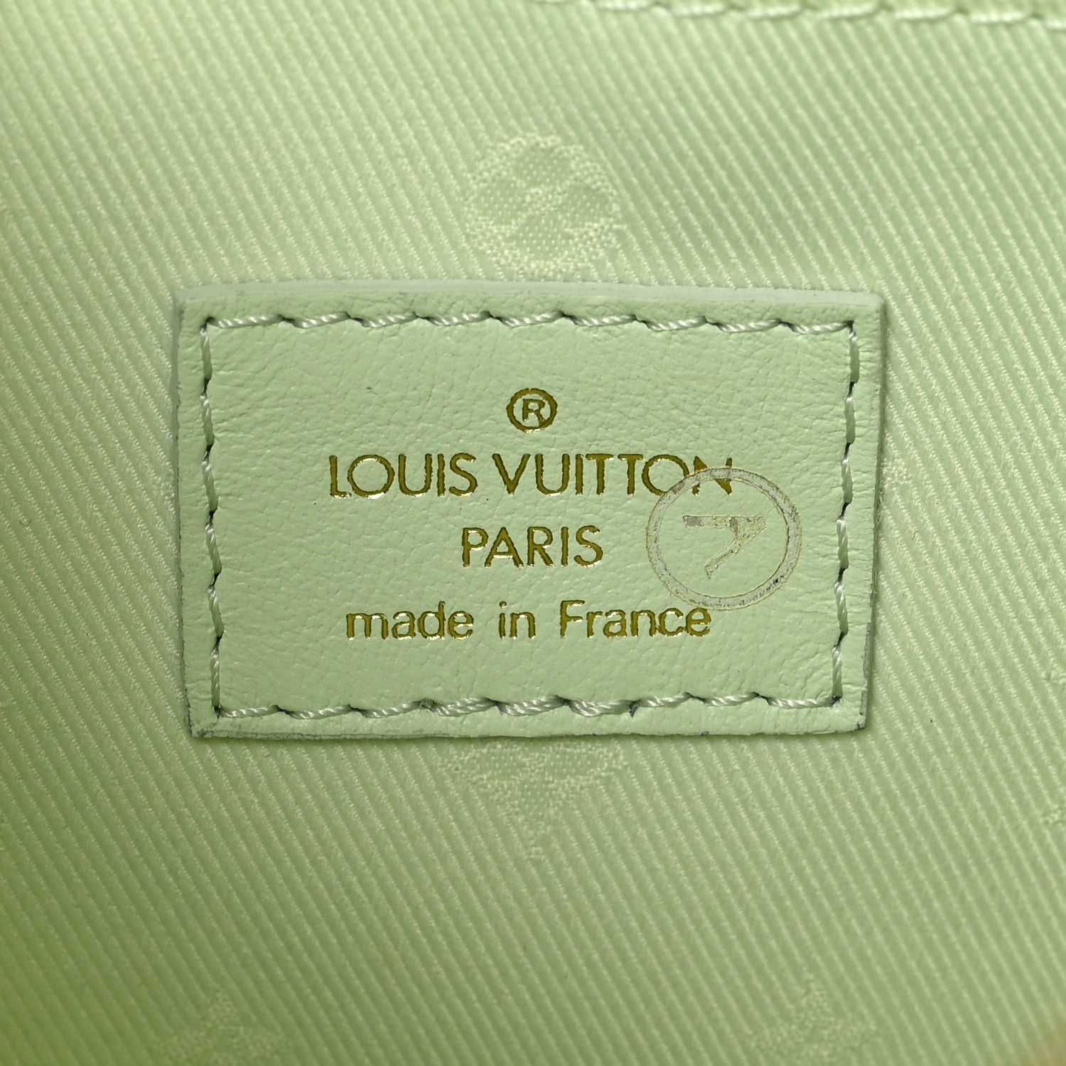 Louis Vuitton Calfskin Bubblegram Over The Moon Light Green 6 of 8