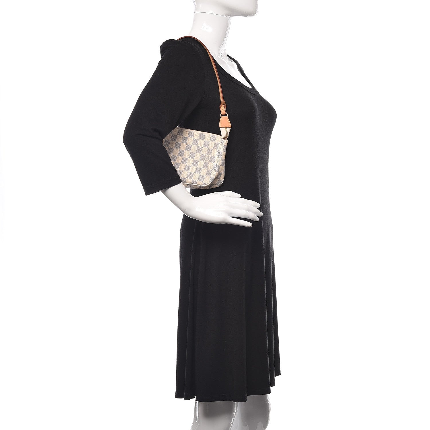 Louis Vuitton Damier Azur Pochette Accessories NM 2 of 10